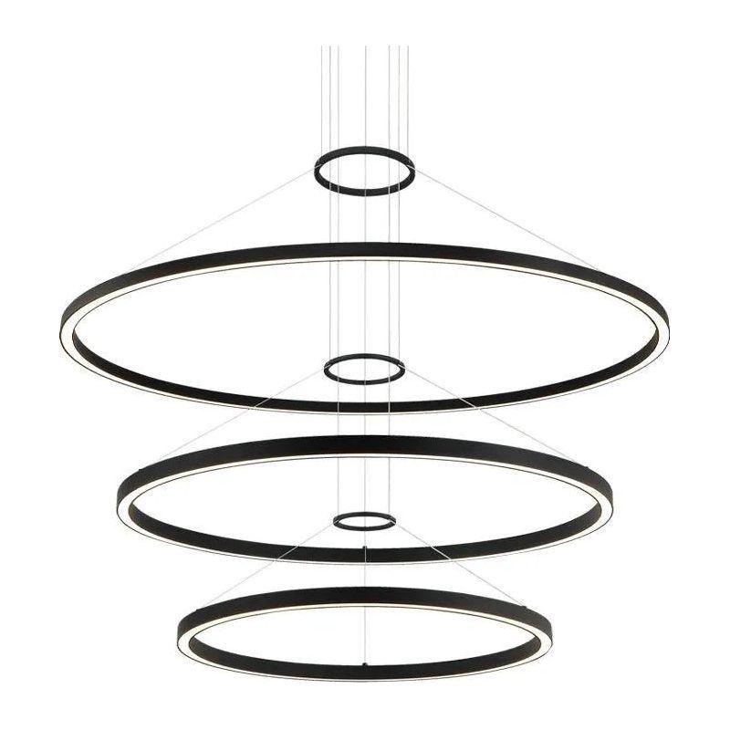 Matteo Lighting - O'Hara LED Triple Chandelier - C30896MB - Canada Light Shop