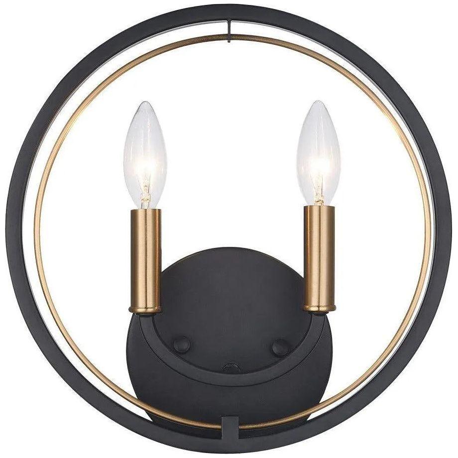 Matteo Lighting - Odyssey Wall Sconce - W78602BK - Canada Light Shop