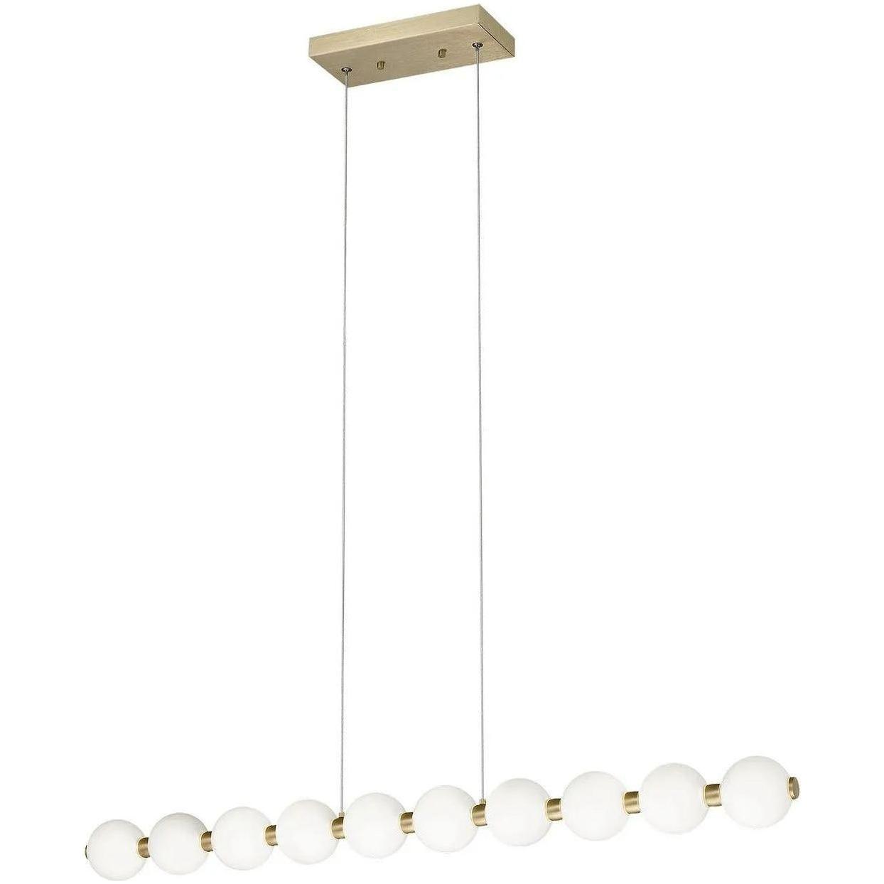 Matteo Lighting - Oni Linear Pendant - C83437OG - Canada Light Shop