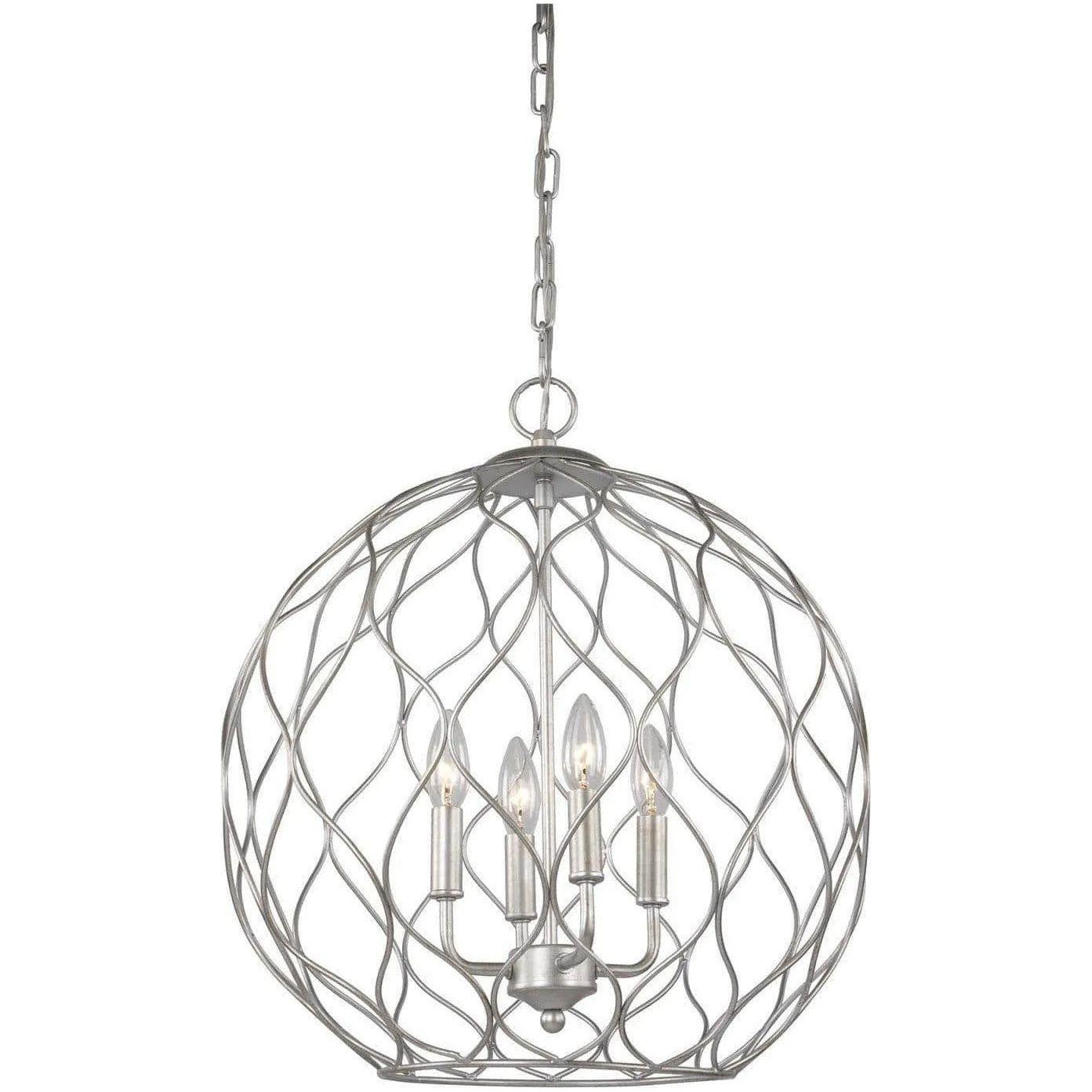 Matteo Lighting - Parisian Mesh Pendant - C54404SV - Canada Light Shop