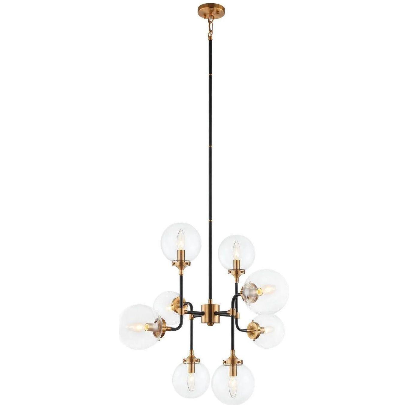 Matteo Lighting - Particles Chandelier - C58208AGCL - Canada Light Shop