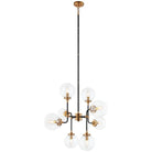 Matteo Lighting - Particles Chandelier - C58208AGCL - Canada Light Shop