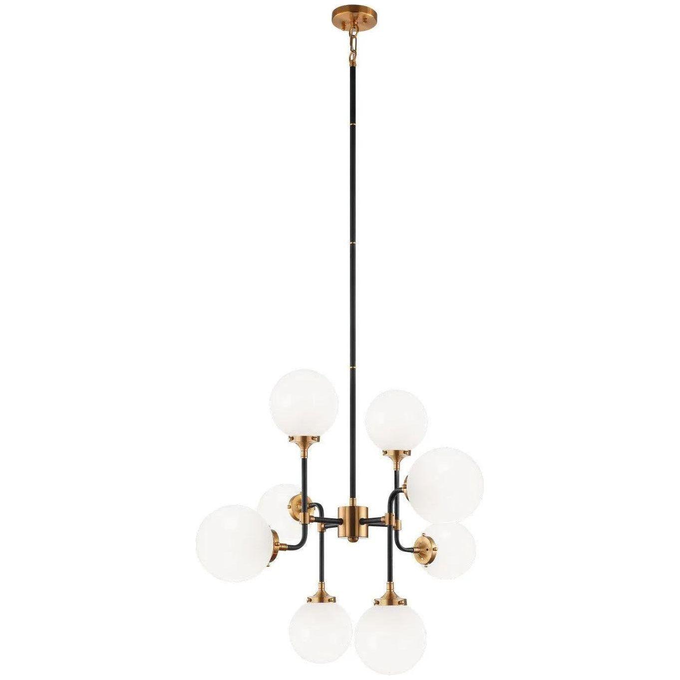 Matteo Lighting - Particles Chandelier - C58208AGOP - Canada Light Shop
