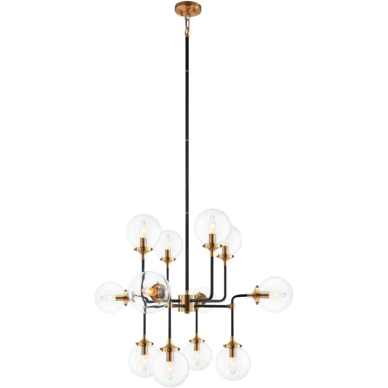 Matteo Lighting - Particles Chandelier - C58212AGCL - Canada Light Shop