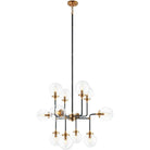 Matteo Lighting - Particles Chandelier - C58212AGCL - Canada Light Shop
