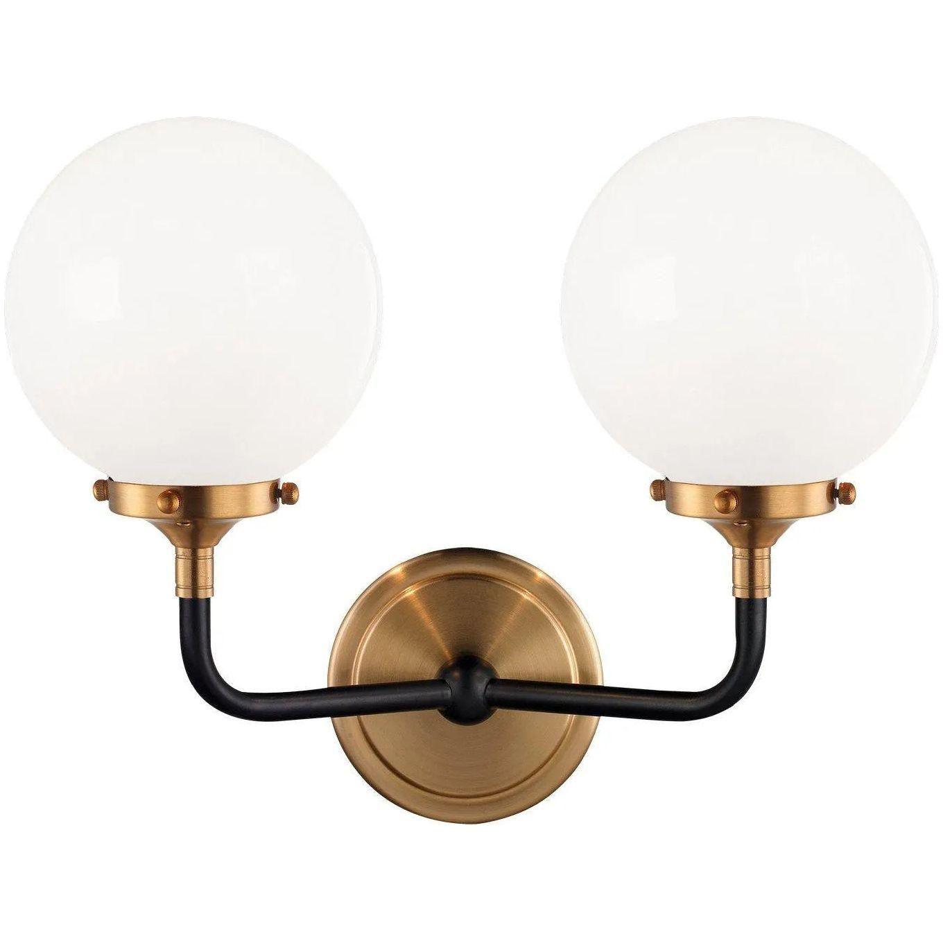 Matteo Lighting - Particles Wall Sconce - W58202AGOP - Canada Light Shop