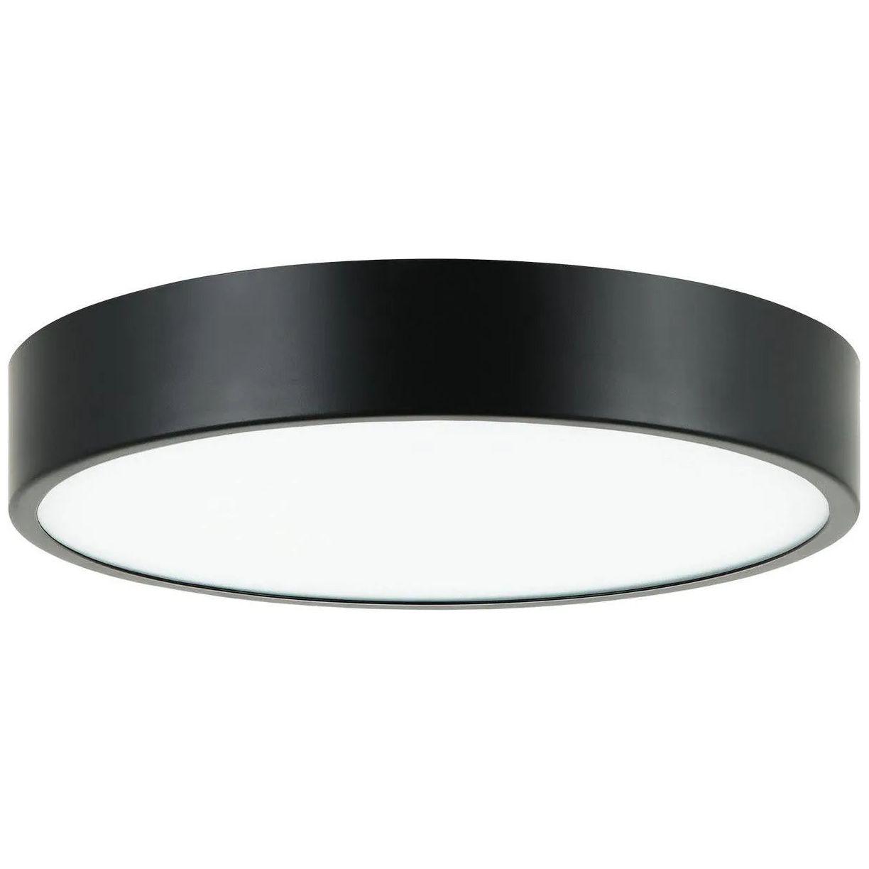 Matteo Lighting - Plato Flush Mount - M13701BK - Canada Light Shop