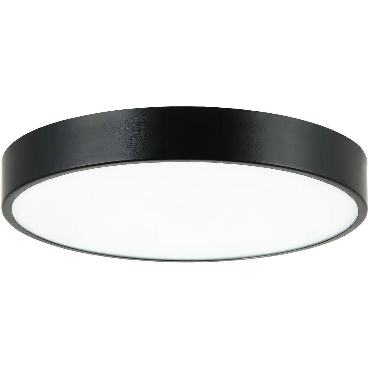 Matteo Lighting - Plato Flush Mount - M13702BK - Canada Light Shop