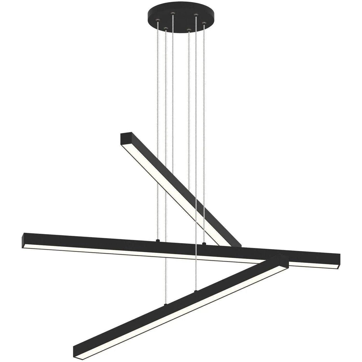 Matteo Lighting - Presley LED Multi Pendant Chandelier - C80843MB - Canada Light Shop