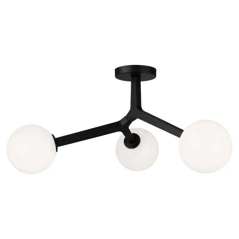Matteo Lighting - Rami Ceiling Mount - X81503BKOP - Canada Light Shop
