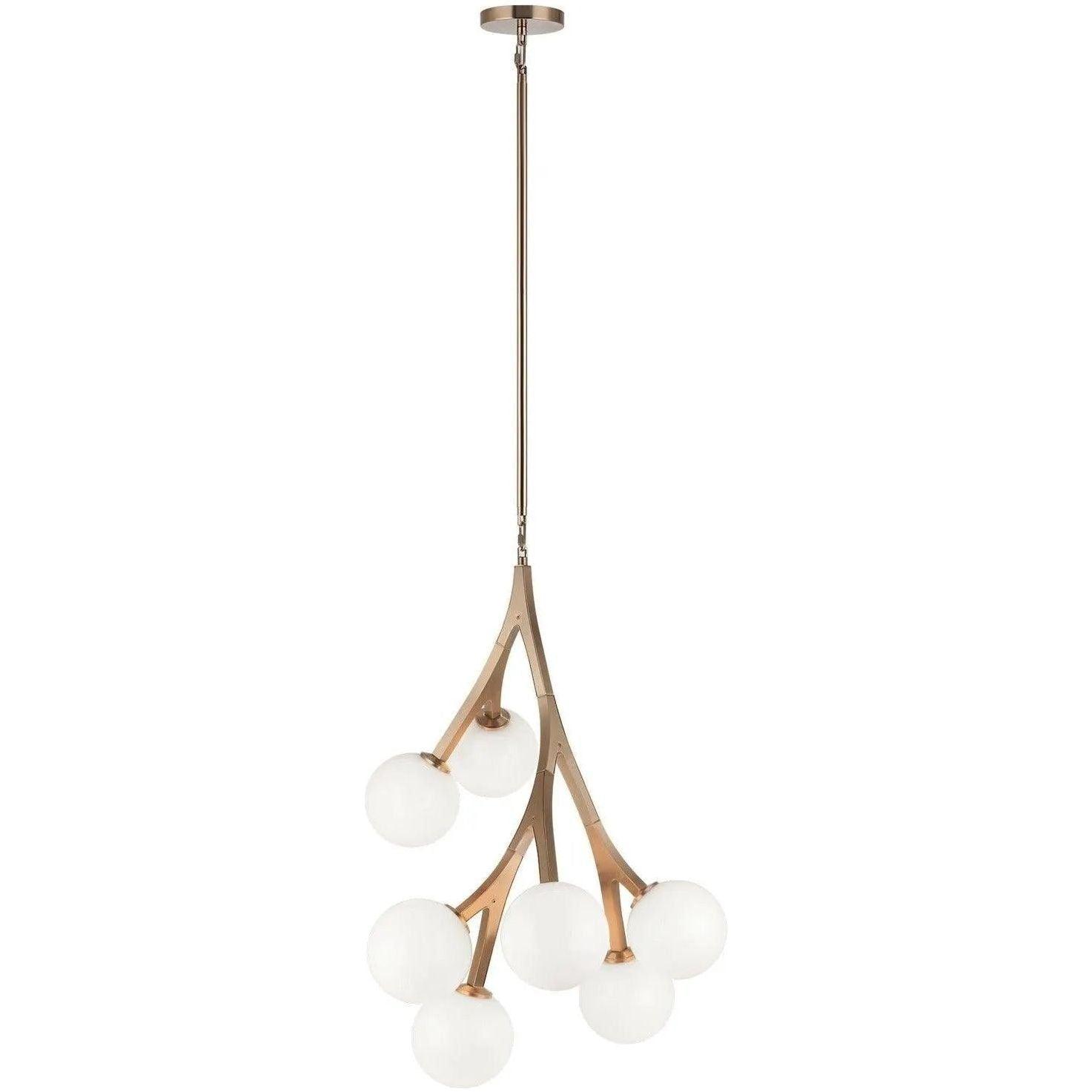 Matteo Lighting - Rami Chandelier - C81507AGOP - Canada Light Shop