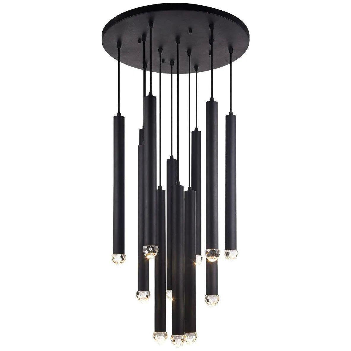 Matteo Lighting - Reign Multi-Light LED Pendant - C78312MB - Canada Light Shop