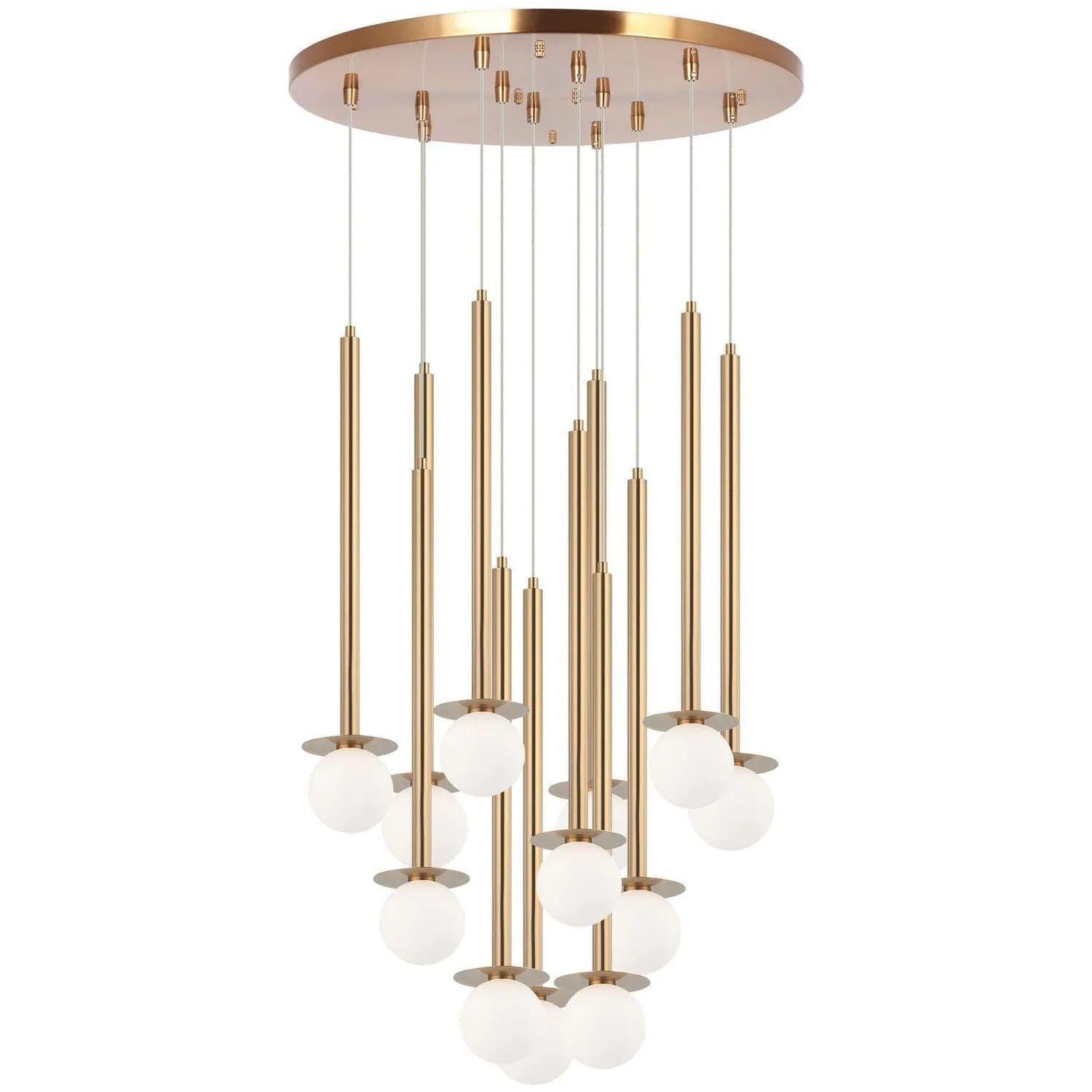 Matteo Lighting - Reigndrop Chandelier - C63103AG - Canada Light Shop