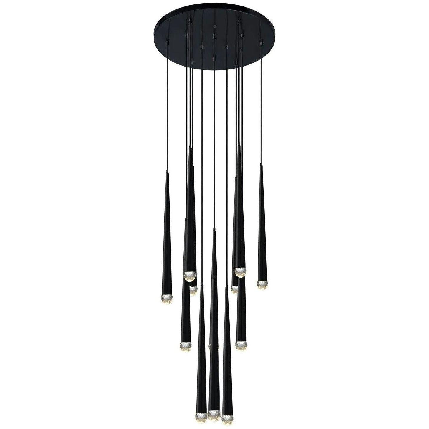Matteo Lighting - Renaie Multi-Light LED Pendant - C62712MB - Canada Light Shop