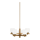 Matteo Lighting - Reya Chandelier - C74005AG - Canada Light Shop