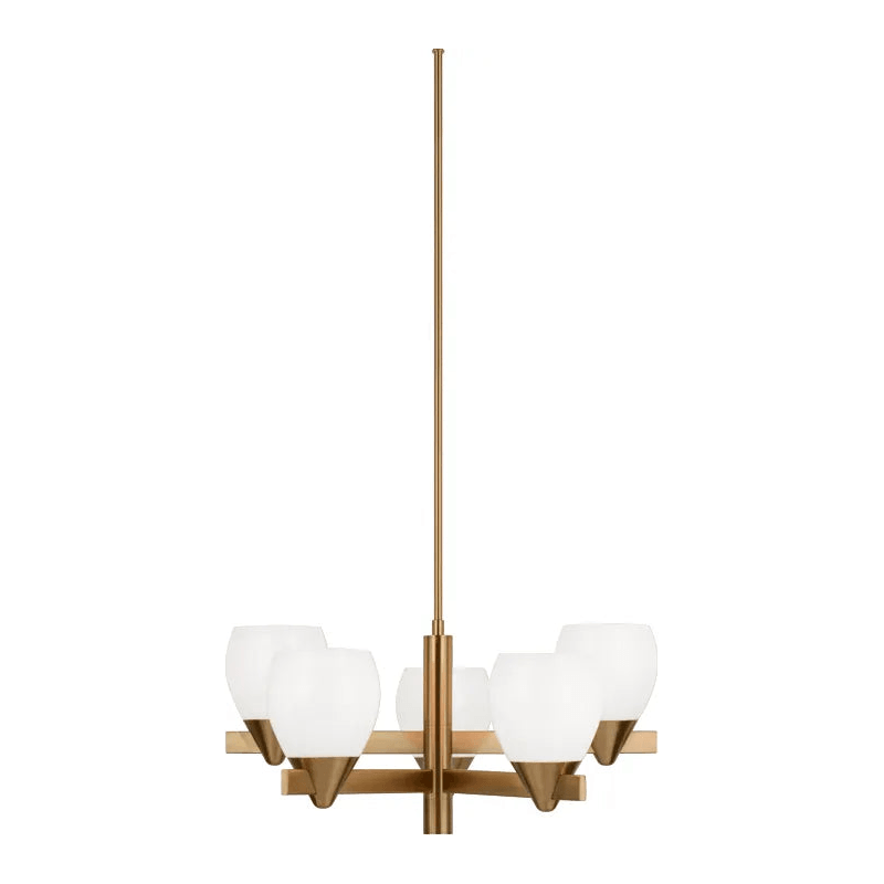 Matteo Lighting - Reya Chandelier - C74005AG - Canada Light Shop