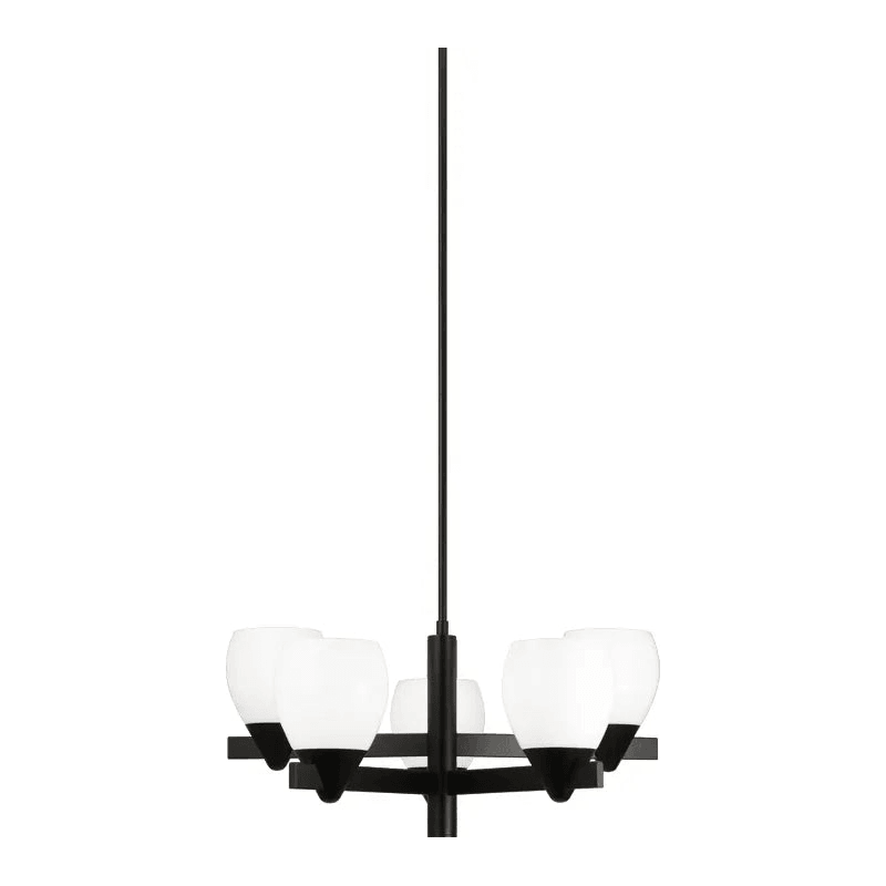 Matteo Lighting - Reya Chandelier - C74005BK - Canada Light Shop