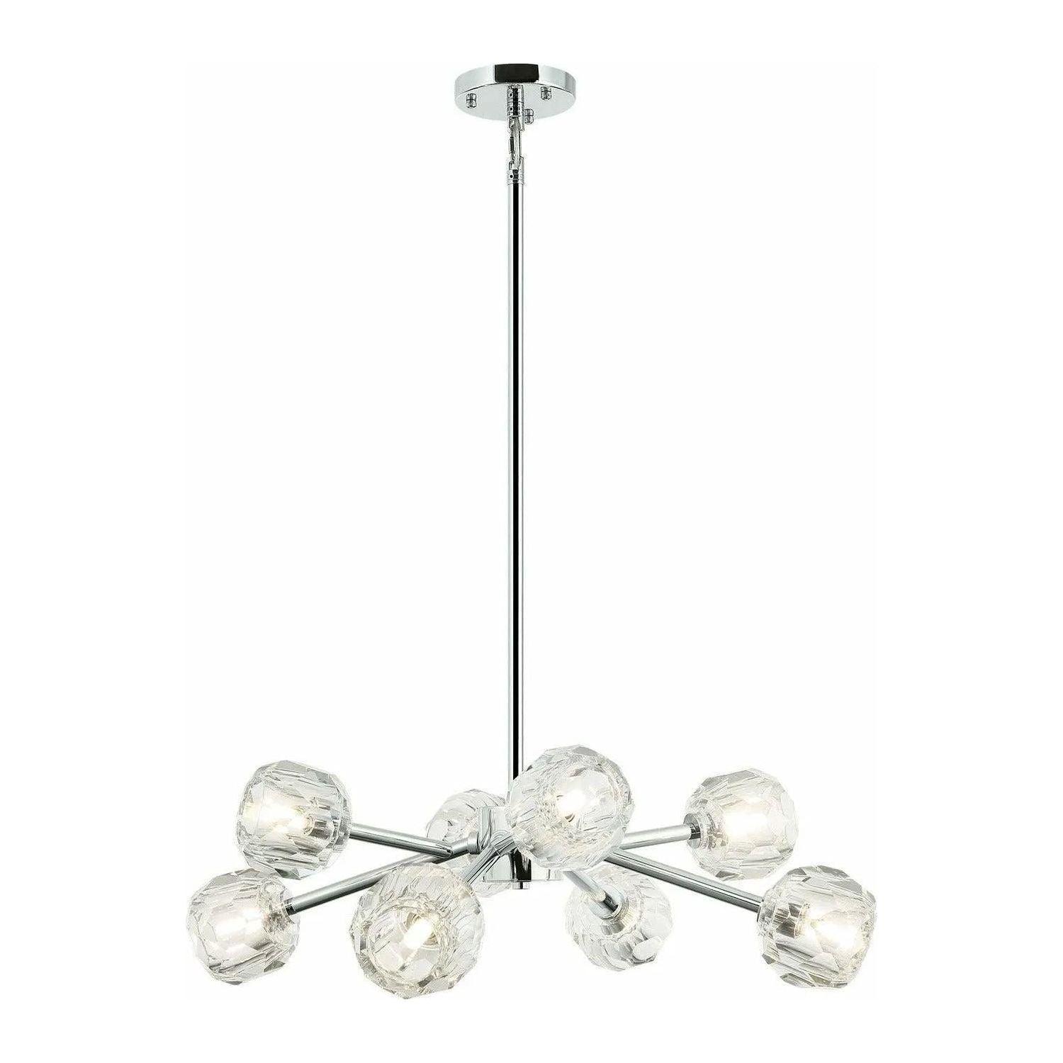 Matteo Lighting - Rosa Chandelier - C61408CH - Canada Light Shop