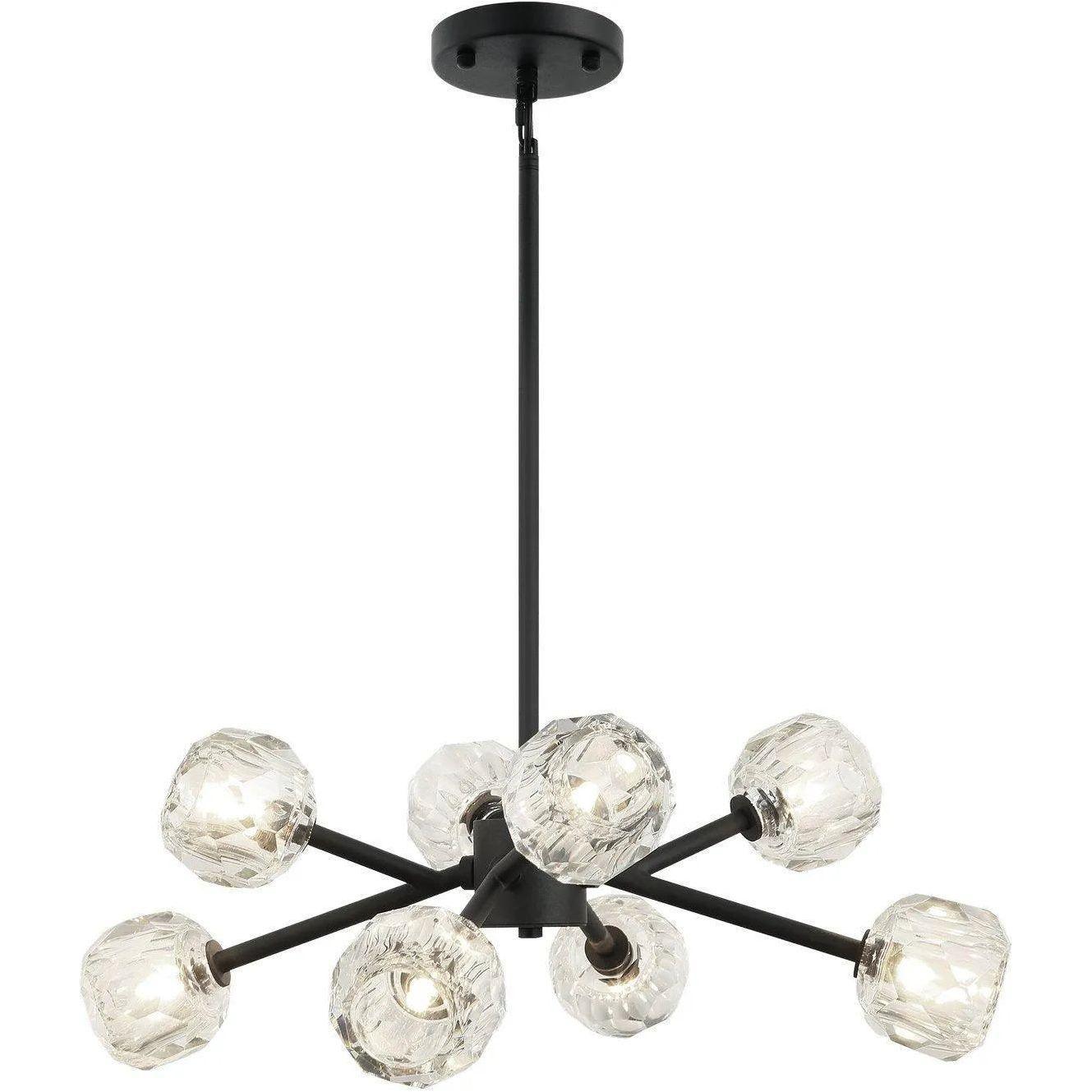 Matteo Lighting - Rosa Chandelier - C61408MB - Canada Light Shop