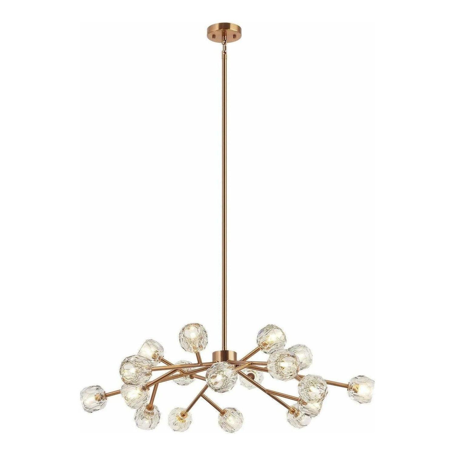 Matteo Lighting - Rosa Chandelier - C61418AG - Canada Light Shop