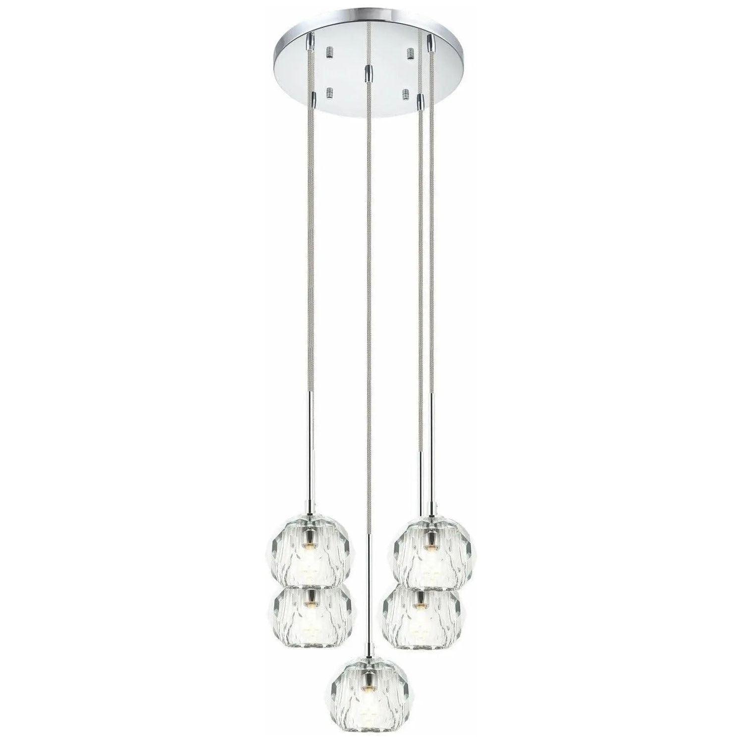 Matteo Lighting - Rosa Multi Pendant - C61435CH - Canada Light Shop