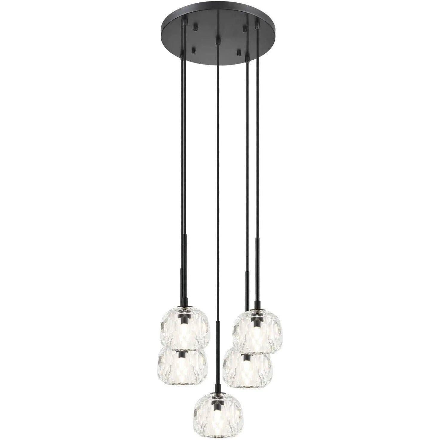 Matteo Lighting - Rosa Multi Pendant - C61435MB - Canada Light Shop