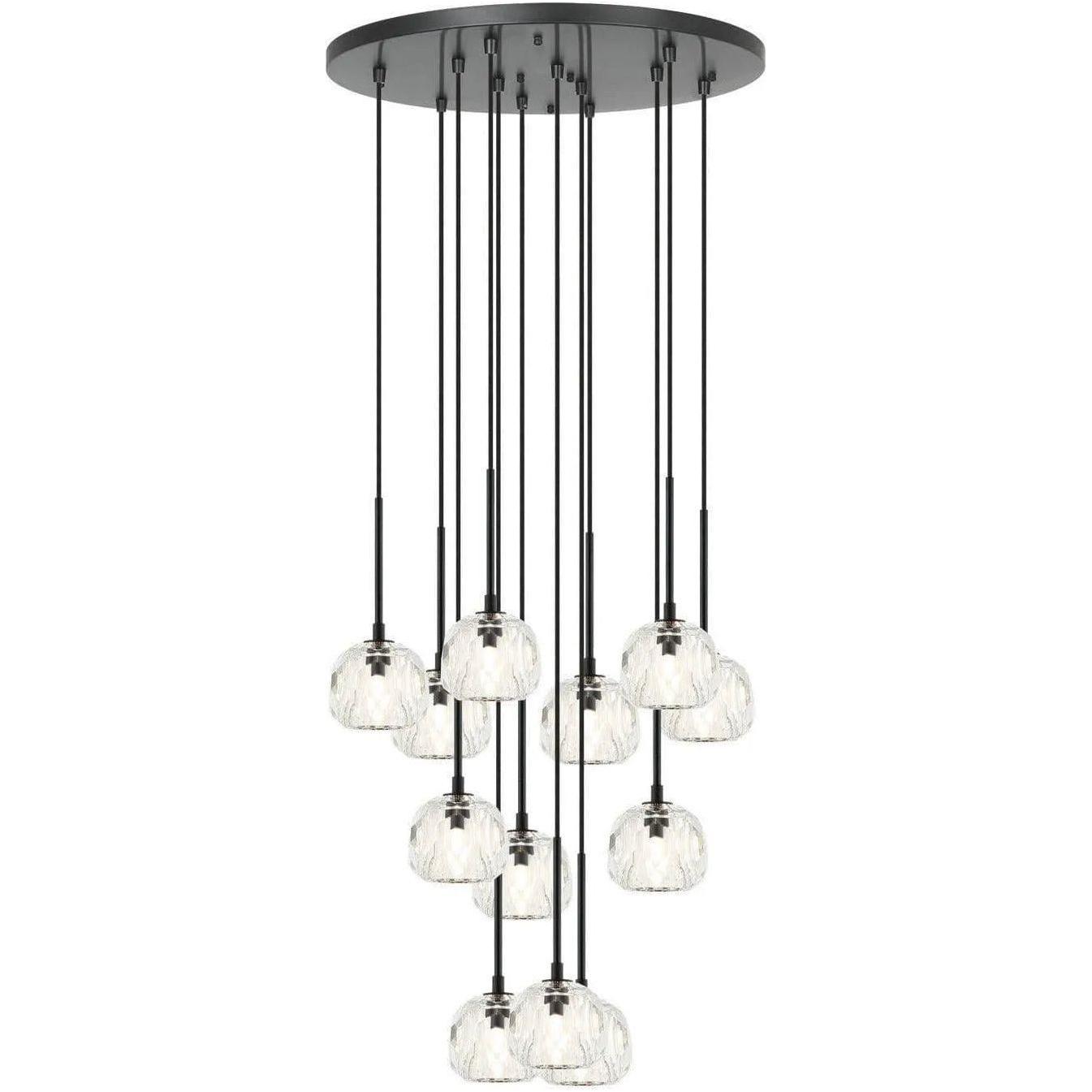 Matteo Lighting - Rosa Multi Pendant - C61437MB - Canada Light Shop