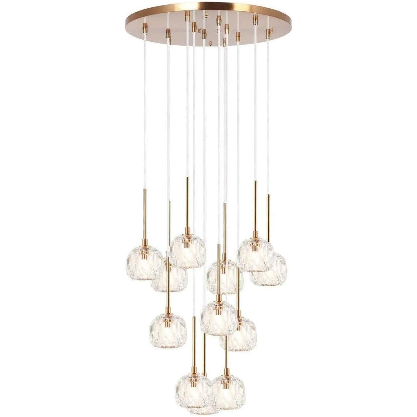 Matteo Lighting - Rosa Multi Pendant - C61442AG - Canada Light Shop