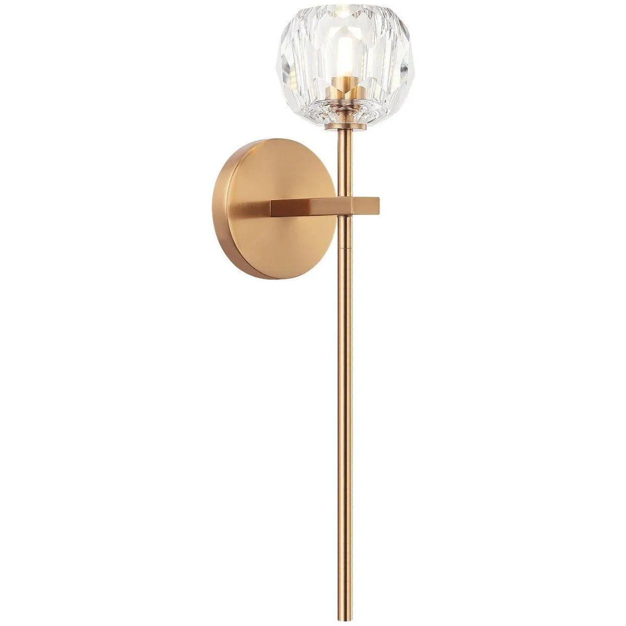 Matteo Lighting - Rosa Torch Wall Sconce - W61411AG - Canada Light Shop