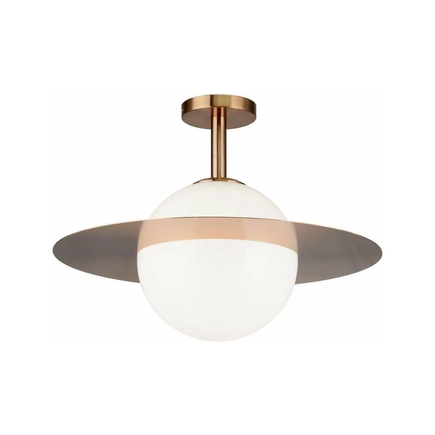 Matteo Lighting - Saturn Flush Mount - X60411AGOP - Canada Light Shop