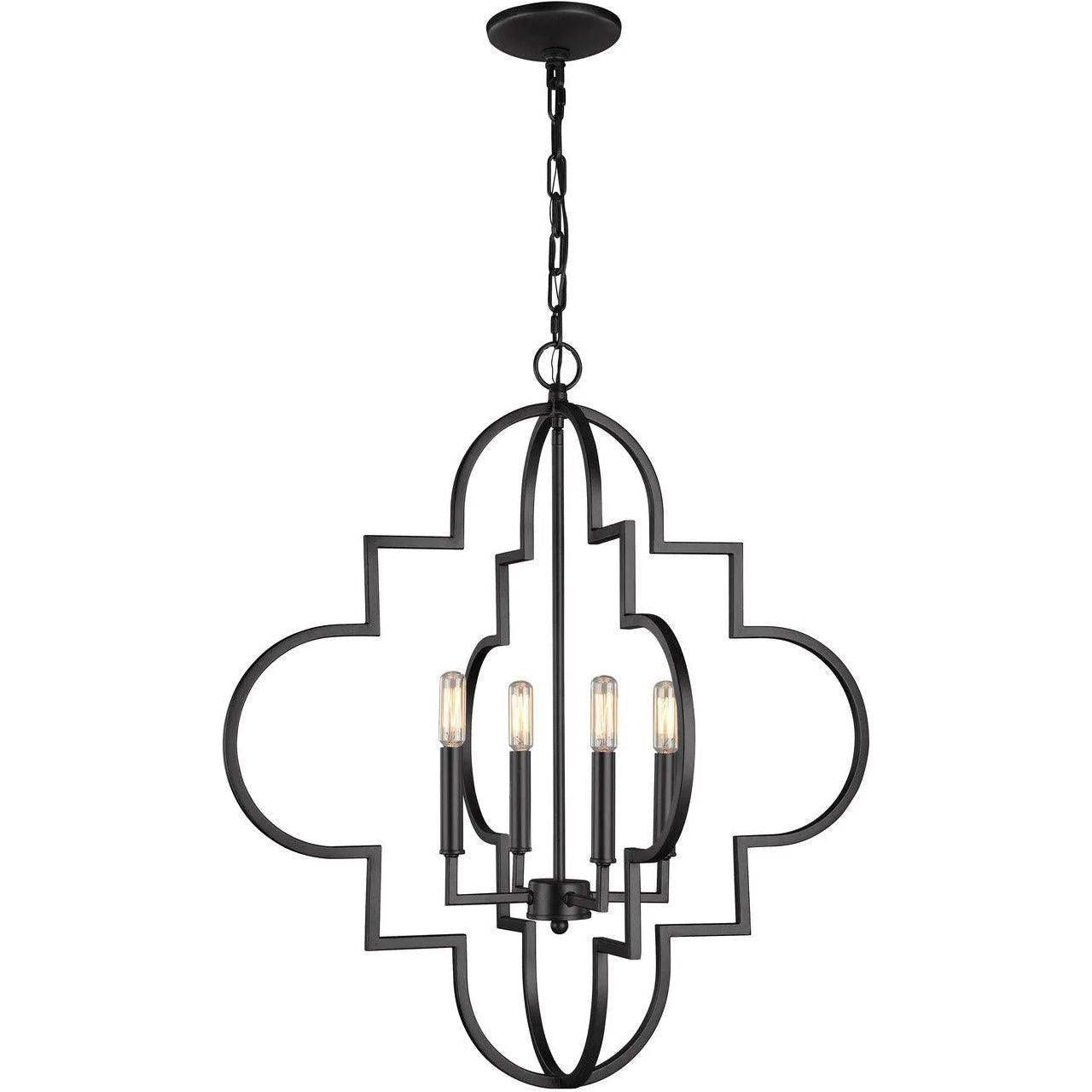 Matteo Lighting - Scepter Pendant - C56804BZ - Canada Light Shop