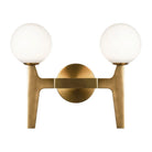 Matteo Lighting - Scriben LED Double Wall Sconce - W34902AGOP - Canada Light Shop