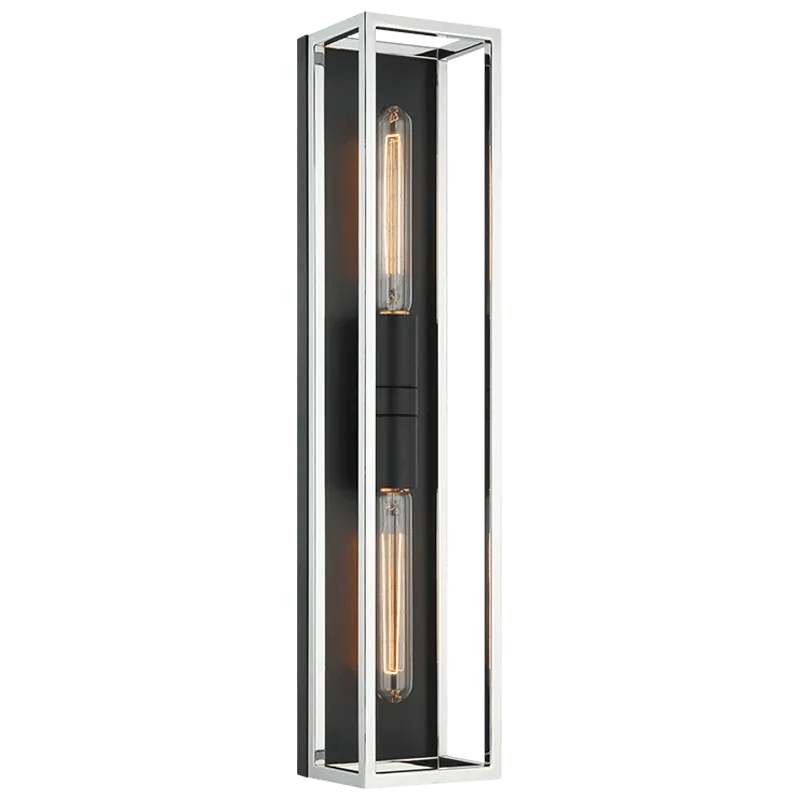 Matteo Lighting - Shadowbox LED Wall Sconce - S15122BKCH - Canada Light Shop