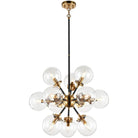 Matteo Lighting - Soleil Chandelier - C62812AGCL - Canada Light Shop