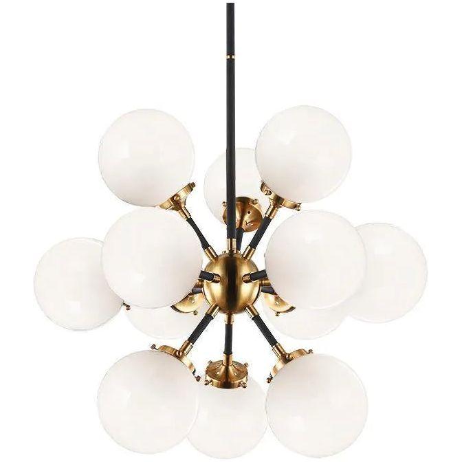 Matteo Lighting - Soleil Chandelier - C62812AGOP - Canada Light Shop