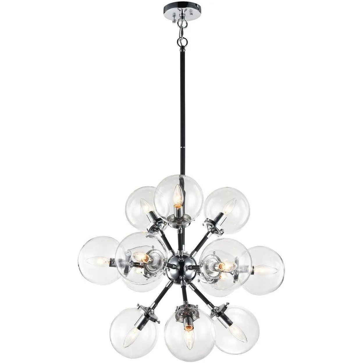 Matteo Lighting - Soleil Chandelier - C62812CHCL - Canada Light Shop
