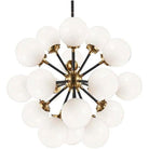 Matteo Lighting - Soleil Chandelier - C62818AGOP - Canada Light Shop