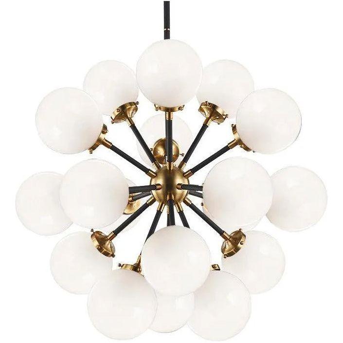 Matteo Lighting - Soleil Chandelier - C62818AGOP - Canada Light Shop