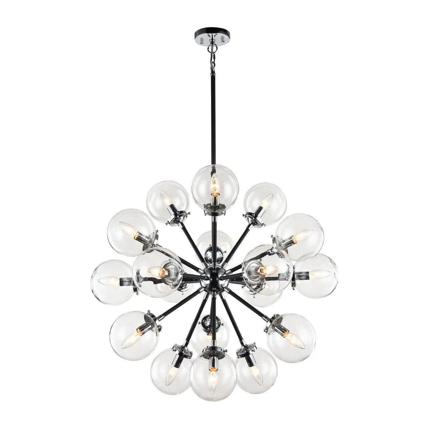 Matteo Lighting - Soleil Chandelier - C62818CHCL - Canada Light Shop