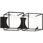 Matteo Lighting - Squircle Bath Vanity - S03802BK - Canada Light Shop