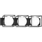 Matteo Lighting - Squircle Bath Vanity - S03803BK - Canada Light Shop