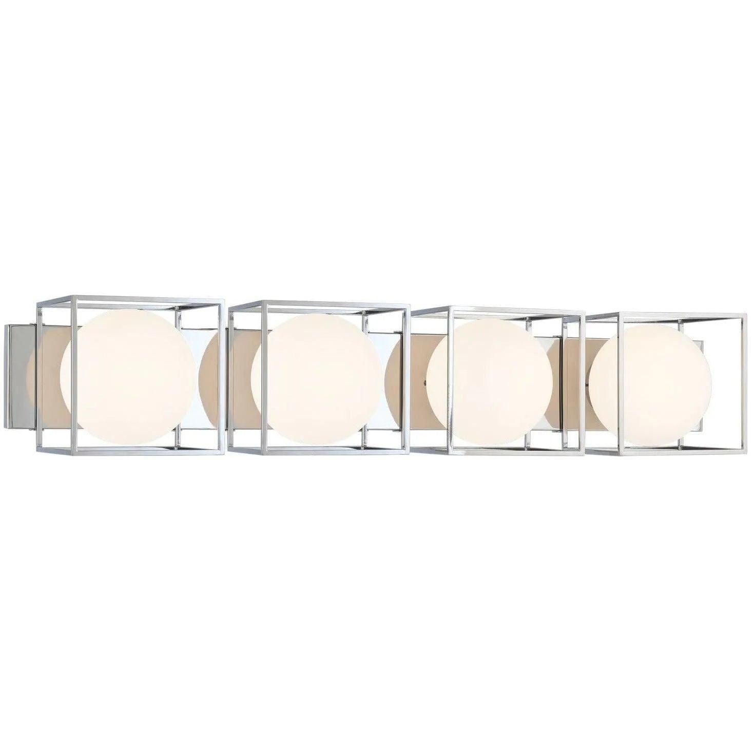 Matteo Lighting - Squircle Bath Vanity - S03804CH - Canada Light Shop