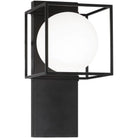 Matteo Lighting - Squircle Off-Center Wall Sconce - S03801BK - Canada Light Shop