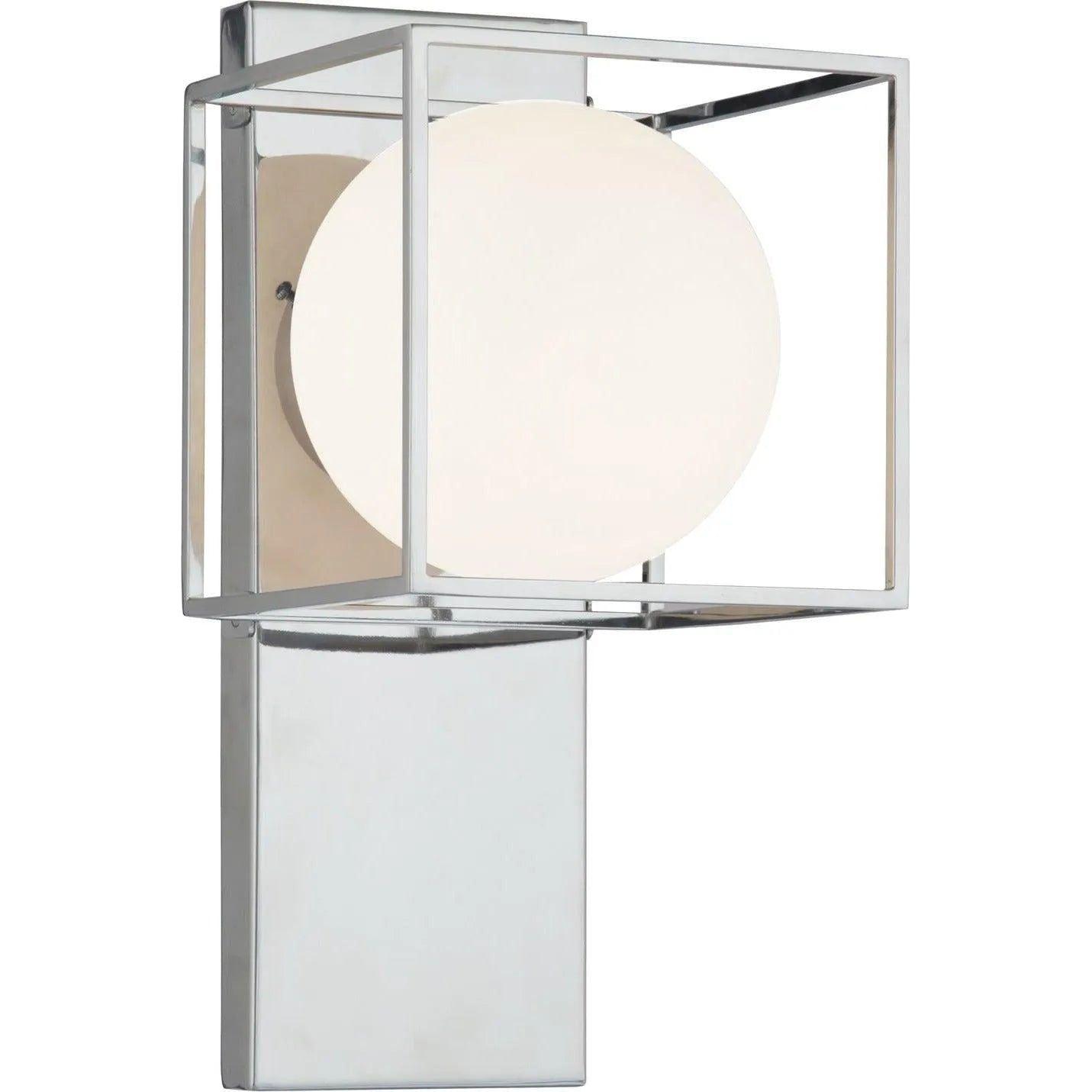 Matteo Lighting - Squircle Off-Center Wall Sconce - S03801CH - Canada Light Shop