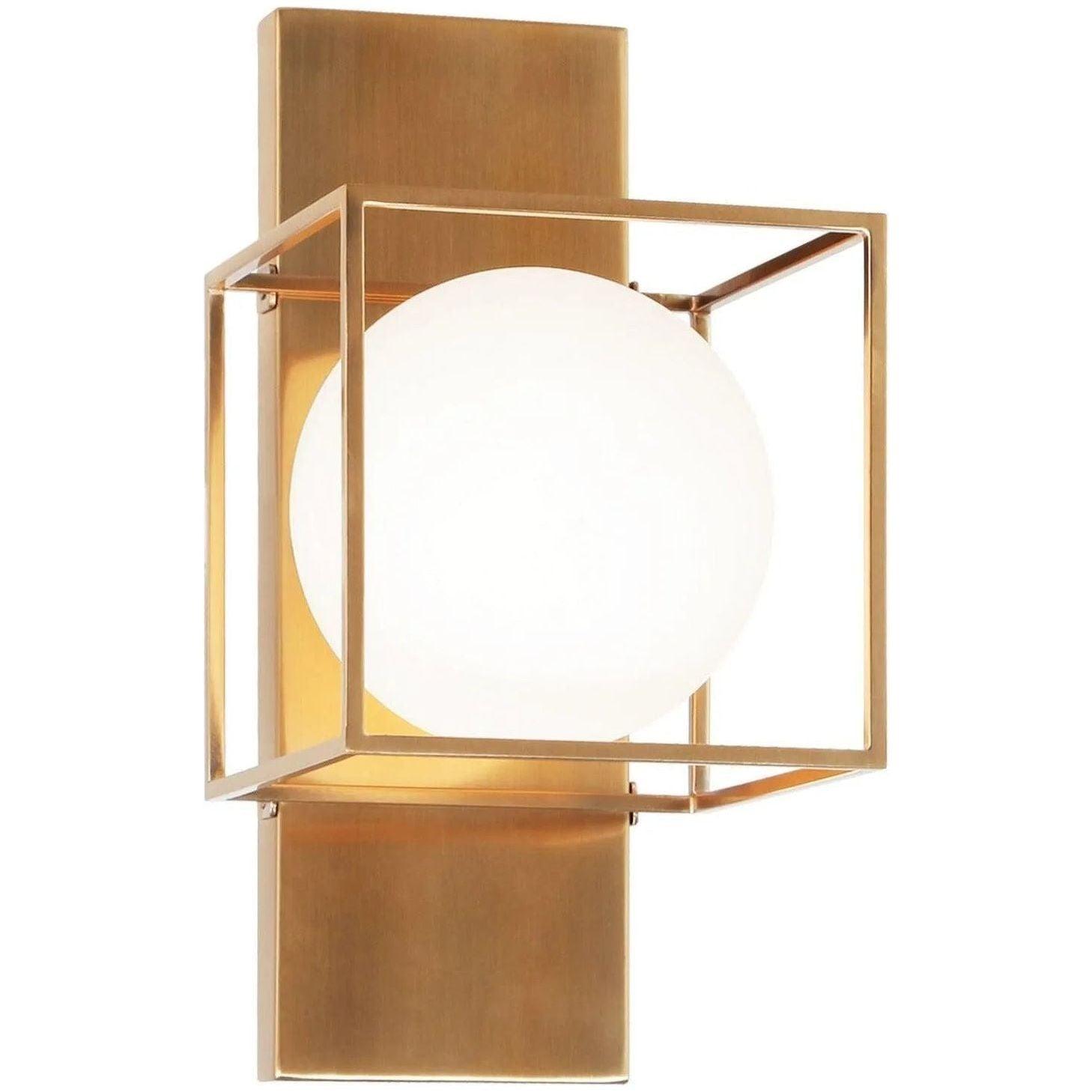 Matteo Lighting - Squircle Wall Sconce - S03811AG - Canada Light Shop