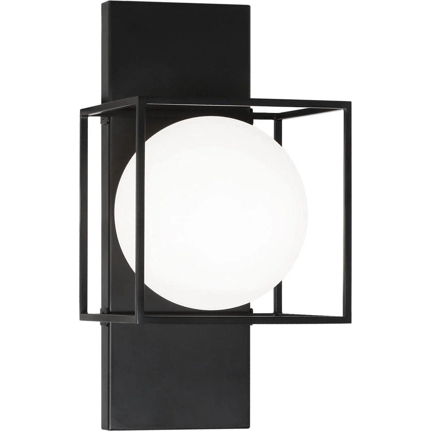Matteo Lighting - Squircle Wall Sconce - S03811BK - Canada Light Shop