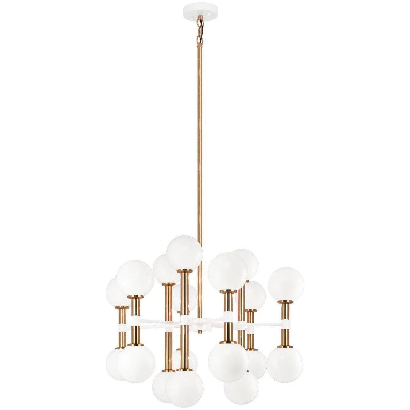 Matteo Lighting - Stellar Chandelier - C75318AGOP - Canada Light Shop