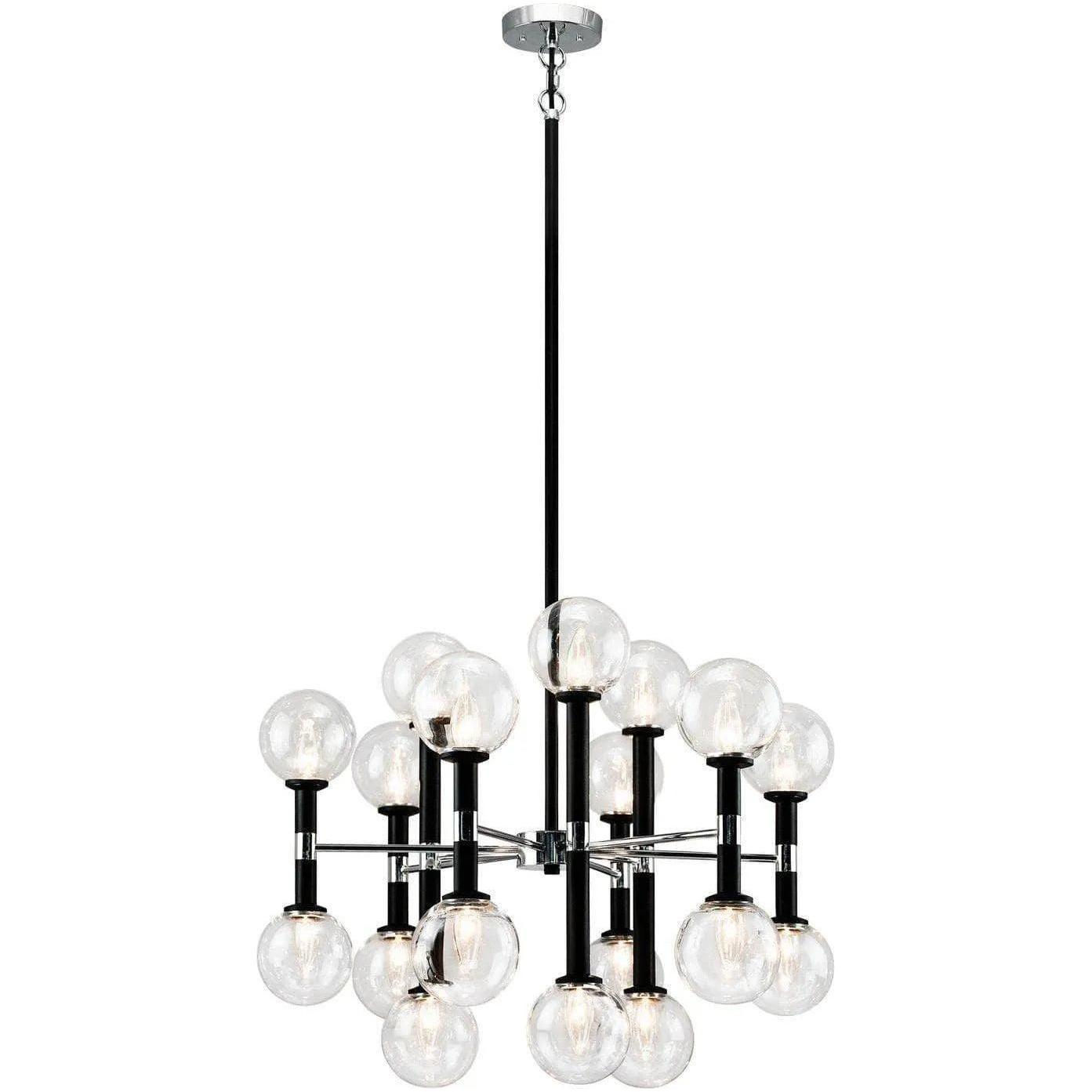 Matteo Lighting - Stellar Chandelier - C75318BKCL - Canada Light Shop