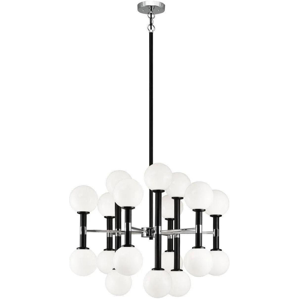 Matteo Lighting - Stellar Chandelier - C75318BKOP - Canada Light Shop