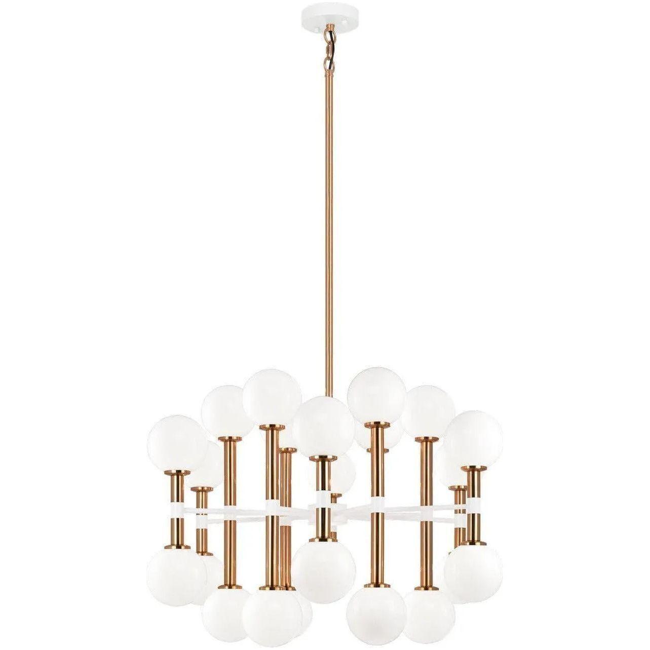 Matteo Lighting - Stellar Chandelier - C75324AGOP - Canada Light Shop